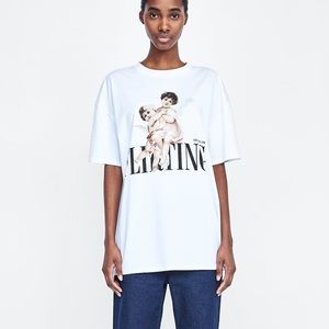 angel squad t shirt zara